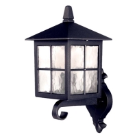 180-5290 Vettori LED Period Outdoor Wall Lantern Black