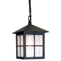 180-5293 Vettori LED Period Outdoor Soffit Lantern Black