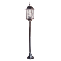 181-5309 Verratti LED Period Outdoor Post Lamp Black Silver