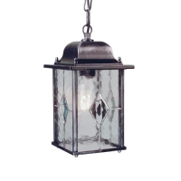 181-5311 Verratti LED Period Outdoor Soffit Lantern Black Silver