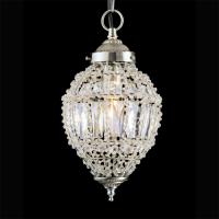 340-6042  LED Small 1 Light Pendant Light Polished Chrome