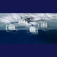 338-6070  LED 4 Light Ceiling Light Polished Chrome