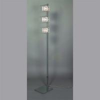 338-6074  LED Floor Lamp Polished Chrome