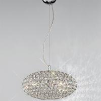 211-6167 Masetti LED Small Pendant Ceiling Light Polished Chrome