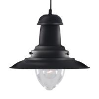 741-6642 Fiore LED Fisherman Pendant Light Black