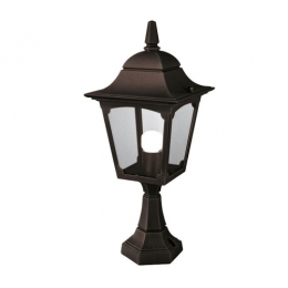 180-6985 Chimenti LED Outdoor Pedestal Lantern Black 