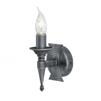 180-6999 Savini LED 1 Light Wall Light Black Silver Finish