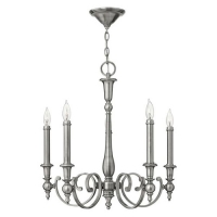 186-7117 Venturi LED 5 Light Ceiling Light Antique Nickel Finish