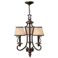 186-7120 Pivetti LED 3 Light Ceiling Light Old Bronze Finish