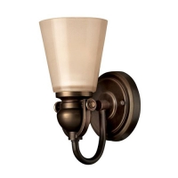 186-7131 Mauro LED 1 Light Wall Light Old Bronze