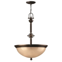 186-7134 Mauro LED Pendant Ceiling Light Old Bronze