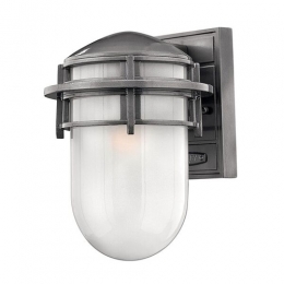 186-7157 Reato LED Outdoor Wall Light Hematite Finish 