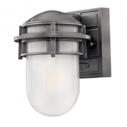 186-7158 Reato LED Outdoor Wall Light Hematite Finish 