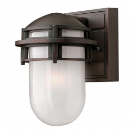 186-7159 Reato LED Outdoor Wall Light Victorian Bronze Finish 