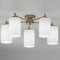 211-7870 Decarlo LED 5 Light Semi-Flush Ceiling Light Satin Bronze