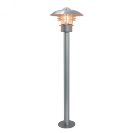 180-8120 Malori LED Outdoor Post Lamp Galvanized Steel 