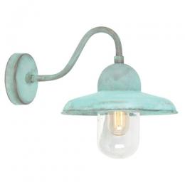 180-8138 Solari LED Outdoor Period Wall Lantern Verdigris 