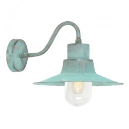 180-8142 Sibilla LED Outdoor Period Wall Lantern Verdigris 