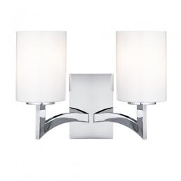 741-8941 Gianello LED 2 Light Wall Light Polished Chrome 