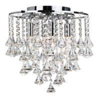 741-9007 Donatella LED 4 Light Ceiling Light Polished Chrome