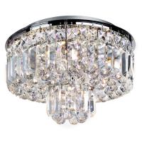 741-9010 Lamonte LED 5 Light Ceiling Light Polished Chrome