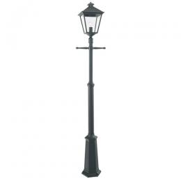 182-9180 Turchetta Grande LED Outdoor Period Lamp Post Black 