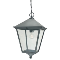 182-9201 Turchetta Grande LED Outdoor Period Soffit Hanging Lantern Black