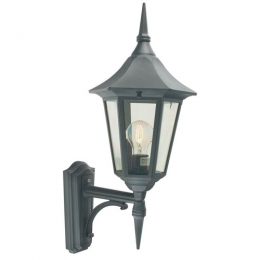 182-9202 Valentina LED Small Outdoor Wall Lantern Black 