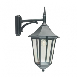 182-9214 Valentina Grande LED Large Outdoor Wall Lantern Black 