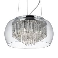 741-9244 Cuccia LED Pendant Ceiling Light Polished Chrome