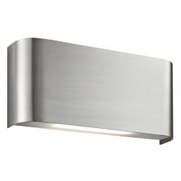 741-9405  LED Wall Light Satin Silver Finish 