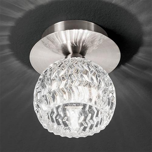 LED Flush Ceiling Light Satin Nickel