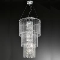 211-9483 Cecilia LED 6 Light Pendant Ceiling Light Polished Chrome