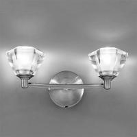 212-9508 Tonoli LED 2 Light Wall Light Satin Nickel