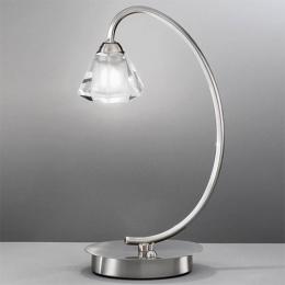 212-9512 Tonoli LED Table Lamp Satin Nickel 