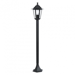 LED Outdoor Post Lamp Black 