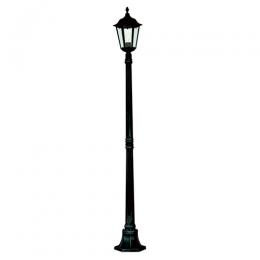 741-9806 Aldo LED Outdoor Lamp Post Black 