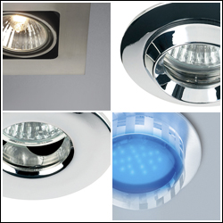 Recessed Ceiling Mains Voltage Lighting 