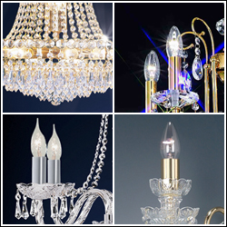 Traditional Crystal Floor Lamps 