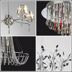 Crystal Lighting Semi Flush Low Ceiling Lights 
