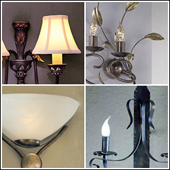 Designer Ironcraft Wall Lights 